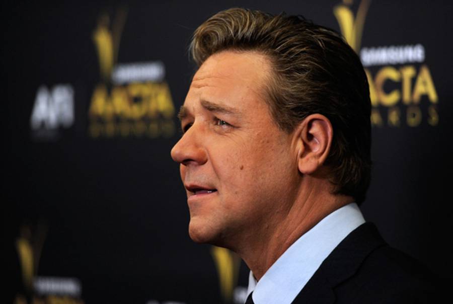 Russell Crowe in January.(Frazer Harrison/Getty Images)