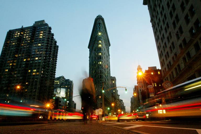 The Flatiron Building in New York City. (Mario Tama/Getty Images)