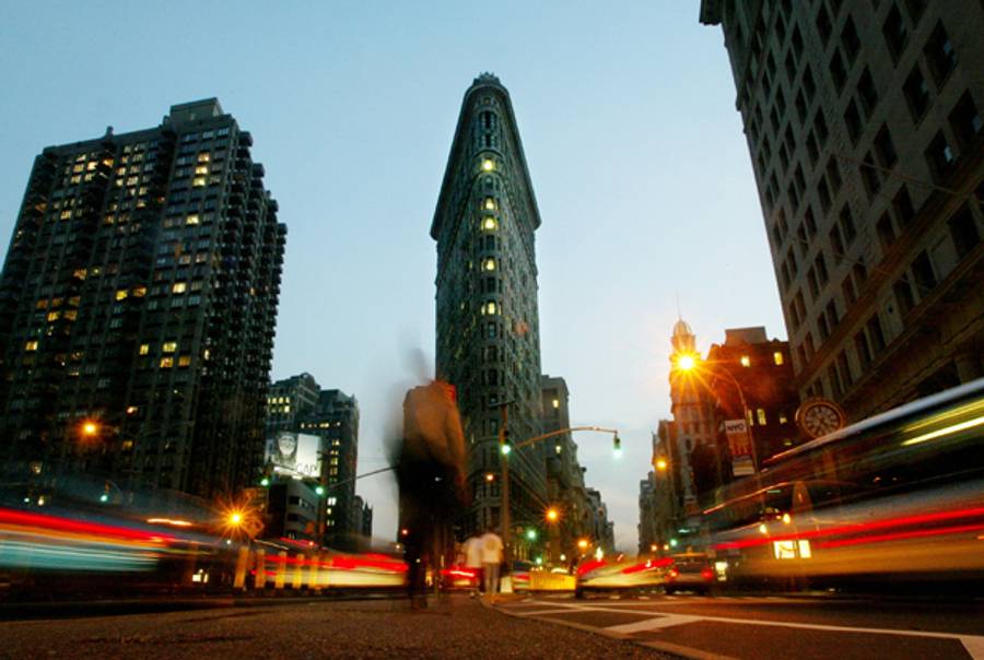 The Flatiron Building in New York City. (Mario Tama/Getty Images)