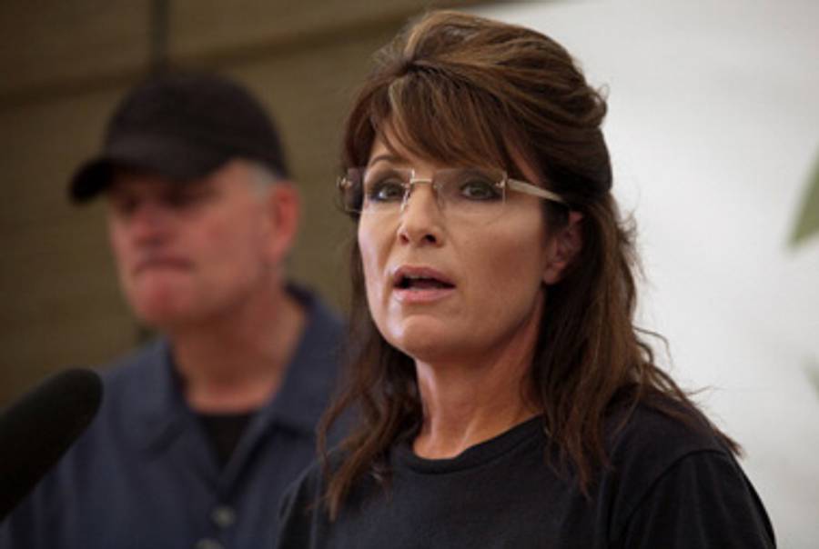 Sarah Palin, last month.(Allison Shelley/Getty Images)