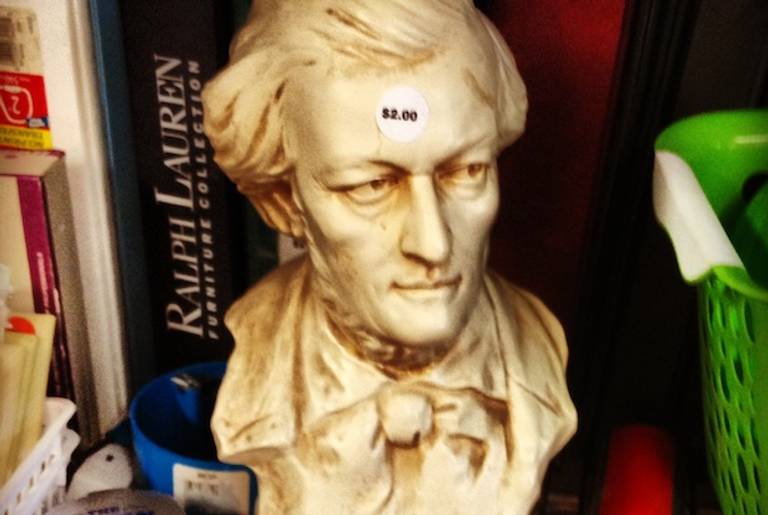 Wagner Bust in a Thrift Store in Colorado.(Adam Chandler)