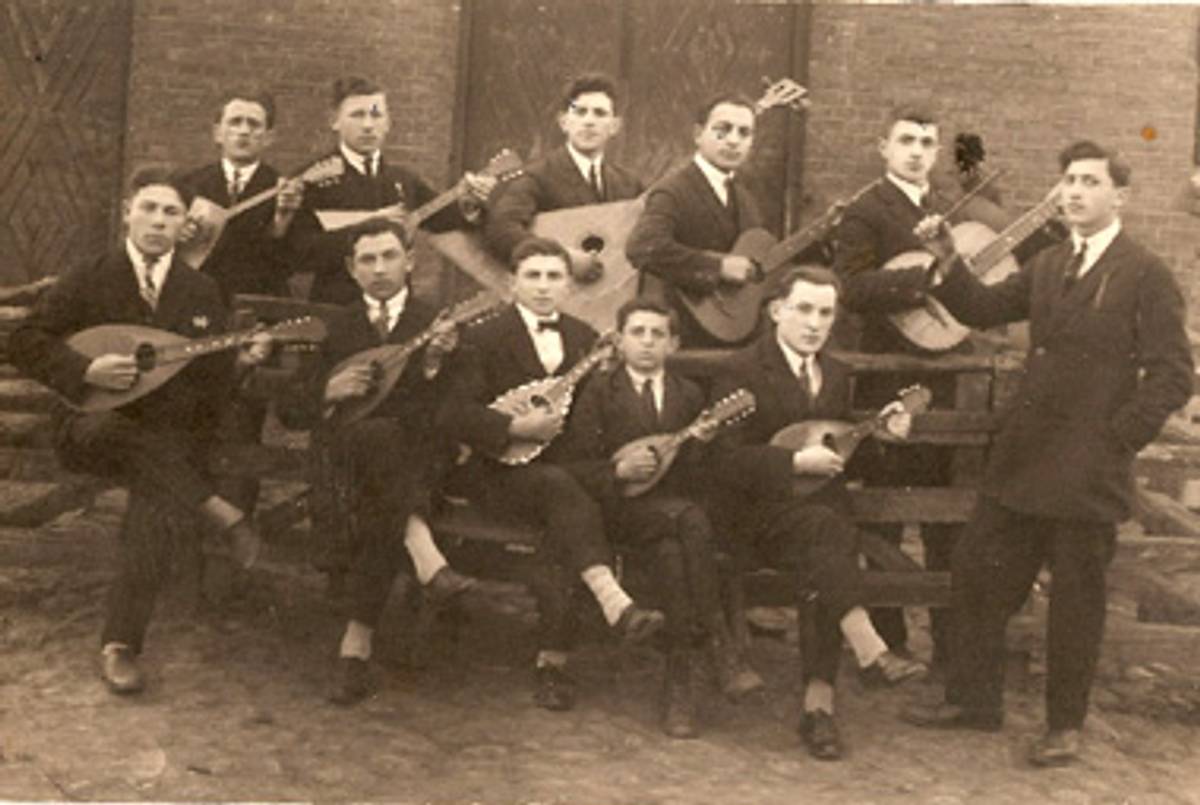 The Ger Mandolin Orchestra in the 1930s.(Courtesy Avner Yonai)