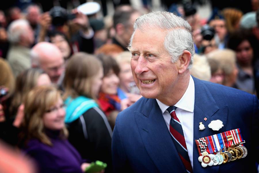 Prince Charles at an official ceremony at Grand Parade on May 19, 2014 in Halifax, Canada. (Chris Jackson/Getty Images)