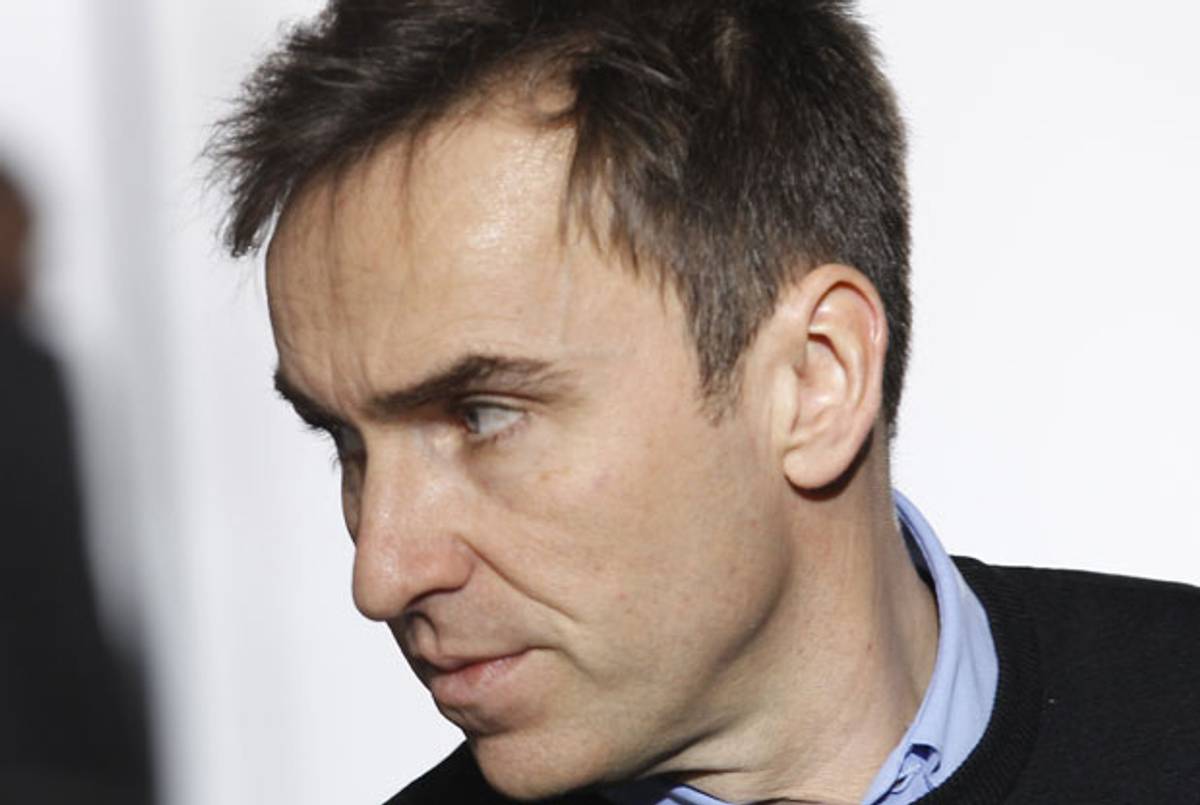 Belgian designer Raf Simons.(ALEXANDER KLEIN/AFP/Getty Images)