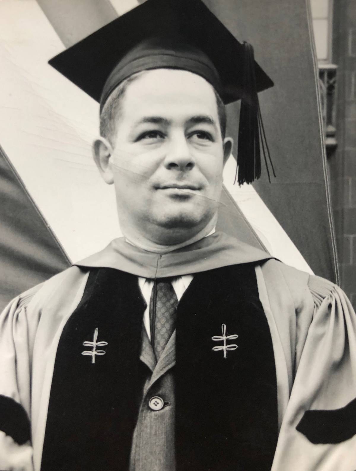 Graduation from Harvard, 1960
