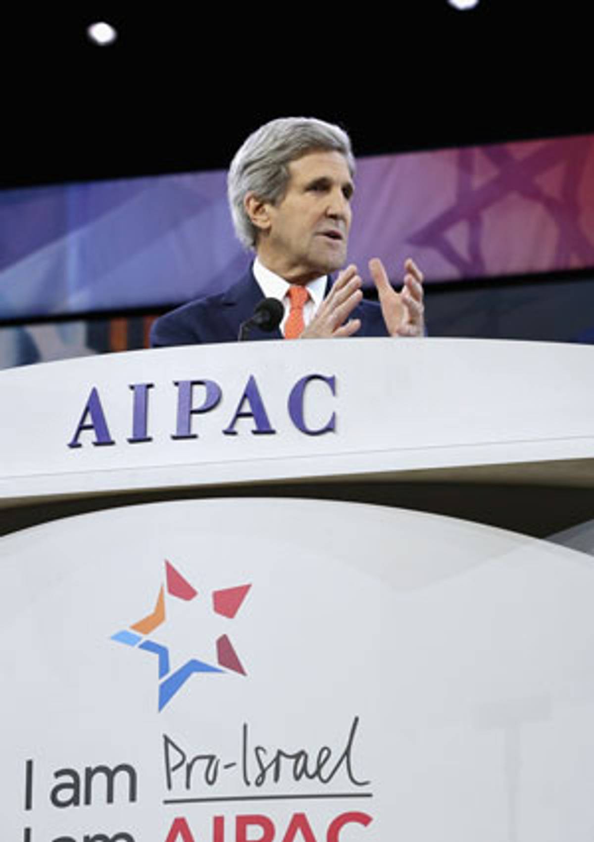 John Kerry delivers remarks during AIPAC’s Policy Conference at the Walter Washington Convention Center March 3, 2014 in Washington, DC.