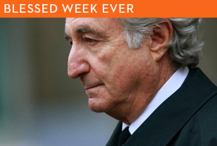 Bernie Madoff leaving federal court in New York, March 10, 2009.(Mario Tama/Getty Images)