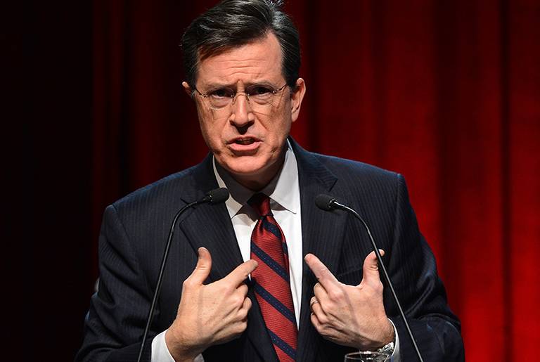 Stephen Colbert, 2013.(Stephen Lovekin/Getty Images for Robert F. Kennedy Center For Justice And Human Rights)