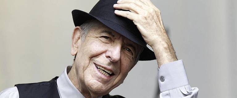 Leonard Cohen on August 12, 2012. 