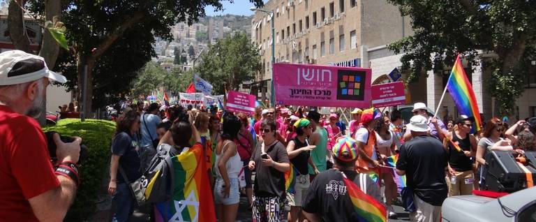 Gay Pride Parade in Haifa, 2014