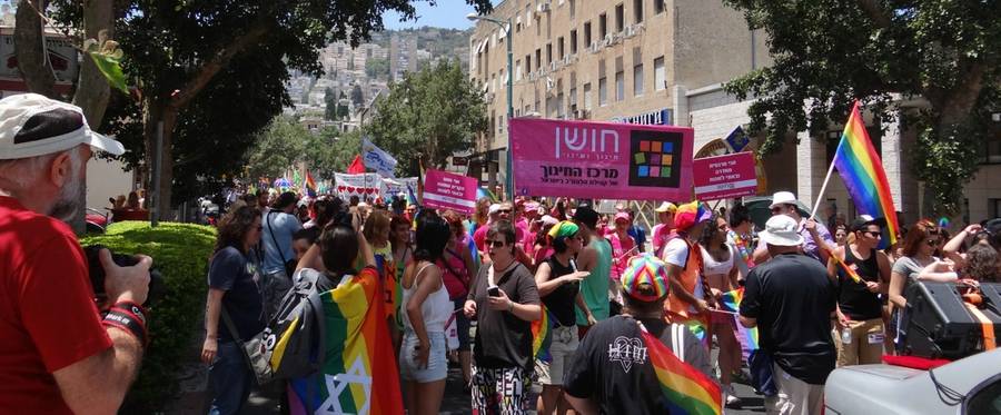 Gay Pride Parade in Haifa, 2014