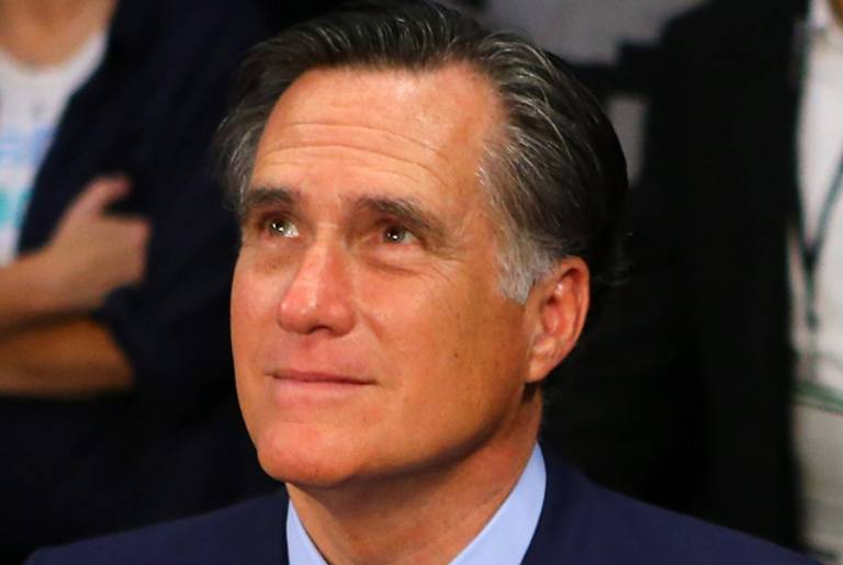 Former Republican presidential candidate and former Massachusetts Governor Mitt Romney. (Al Bello/Getty Images)