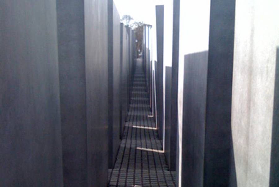 Berlin’s Memorial to the Murdered Jews of Europe.(All photos by the author)