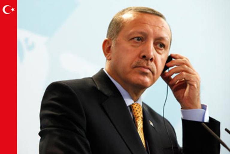 Turkish Prime Minister Erdogan earlier this month.(David Gannon/AFP/Getty Images)
