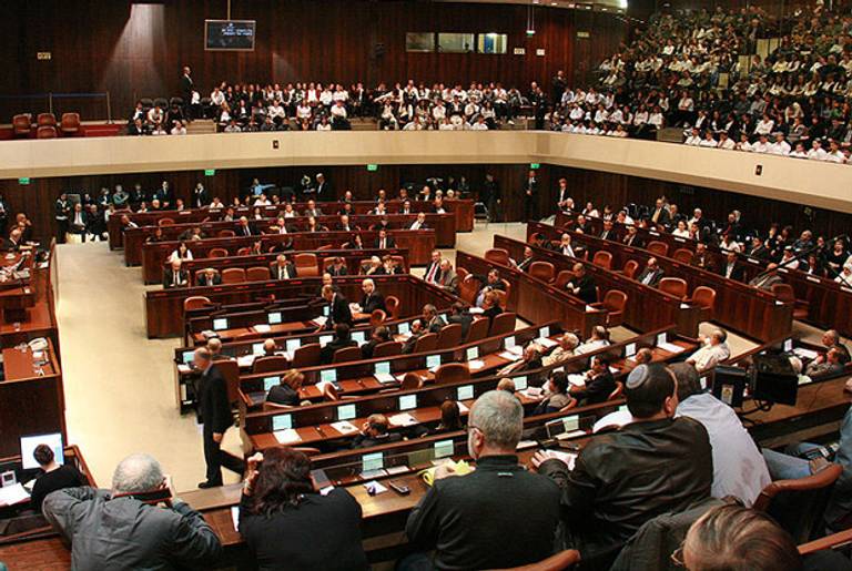 Knesset Chamber. (PikiWiki)