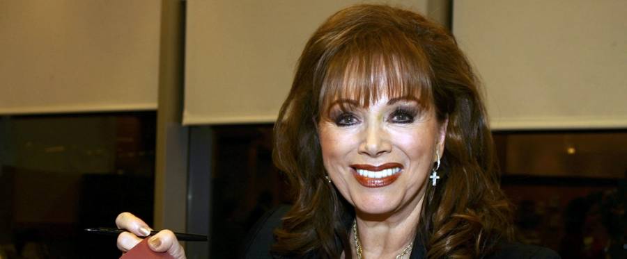 Jackie Collins in New York City, February 7, 2006. 