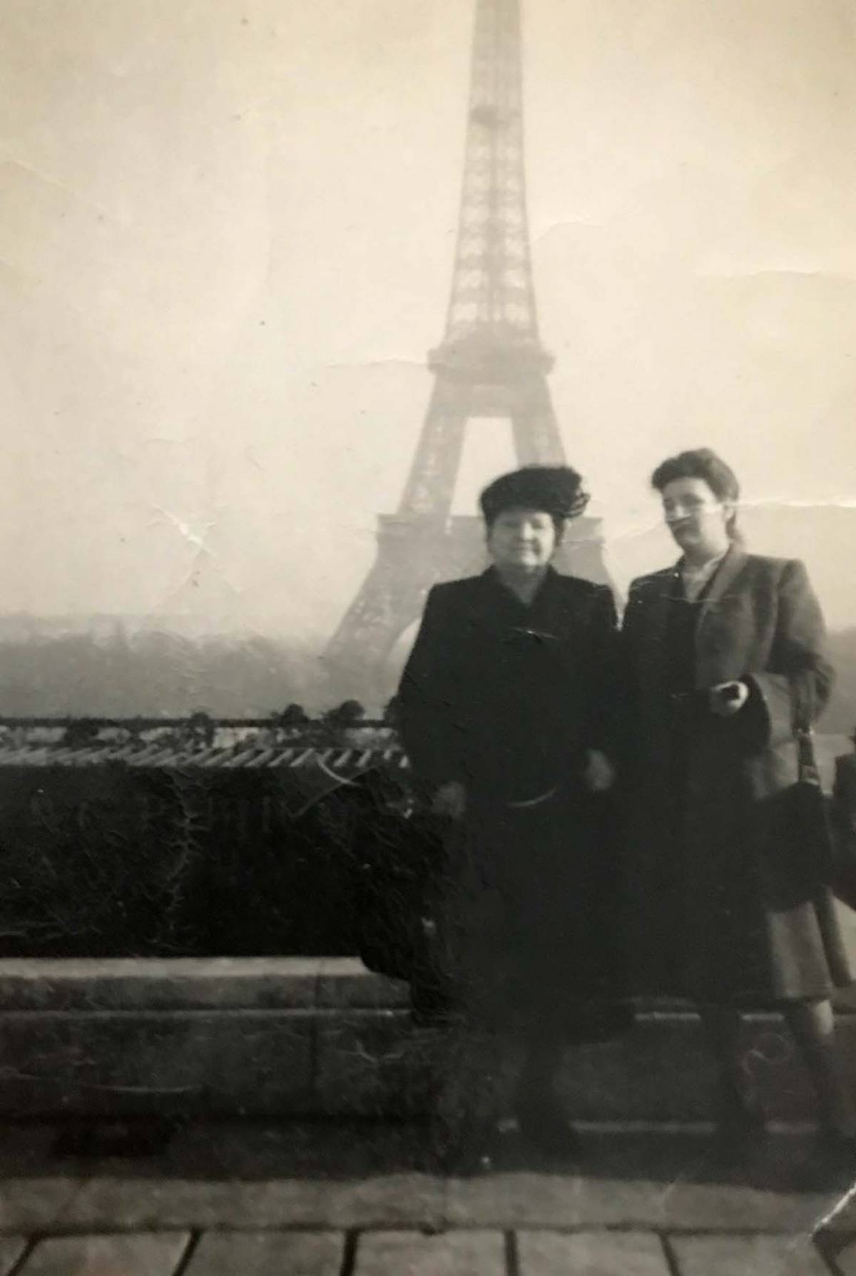 Granny and Magdi in Paris