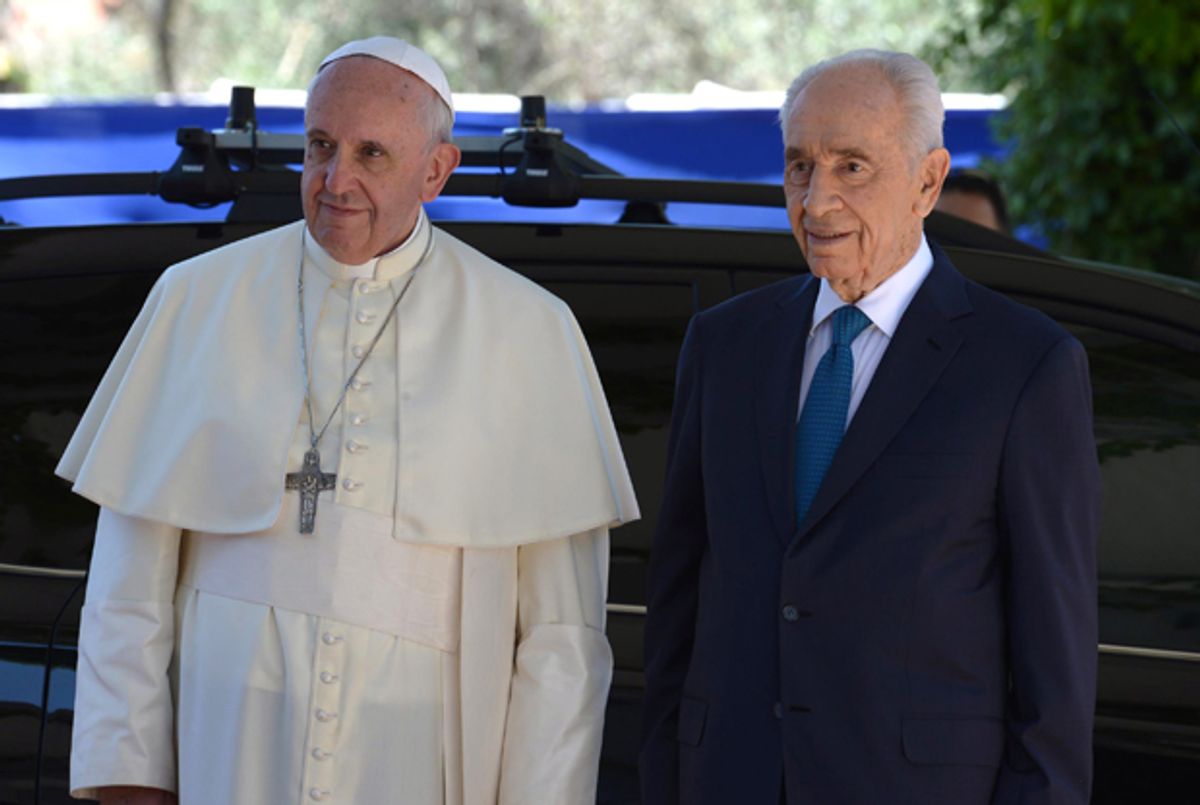 Pope to Host Shimon Peres and Mahmoud Abbas at Vatican on June 8 ...