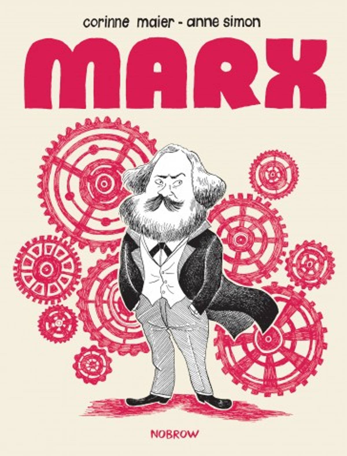 The cover of ‘Marx’ by Corinne Maier, illustrated by Anne Simon. (Art by Anne Simon)