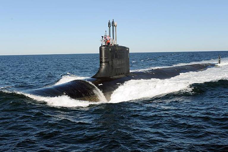 Navy attack submarine. (U.S. Navy)