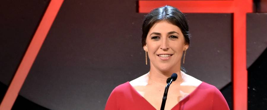 Actress Mayim Bialik at the 19th Annual Art Directors Guild Excellence In Production Design Awards in Beverly Hills, California, January 31, 2015. 