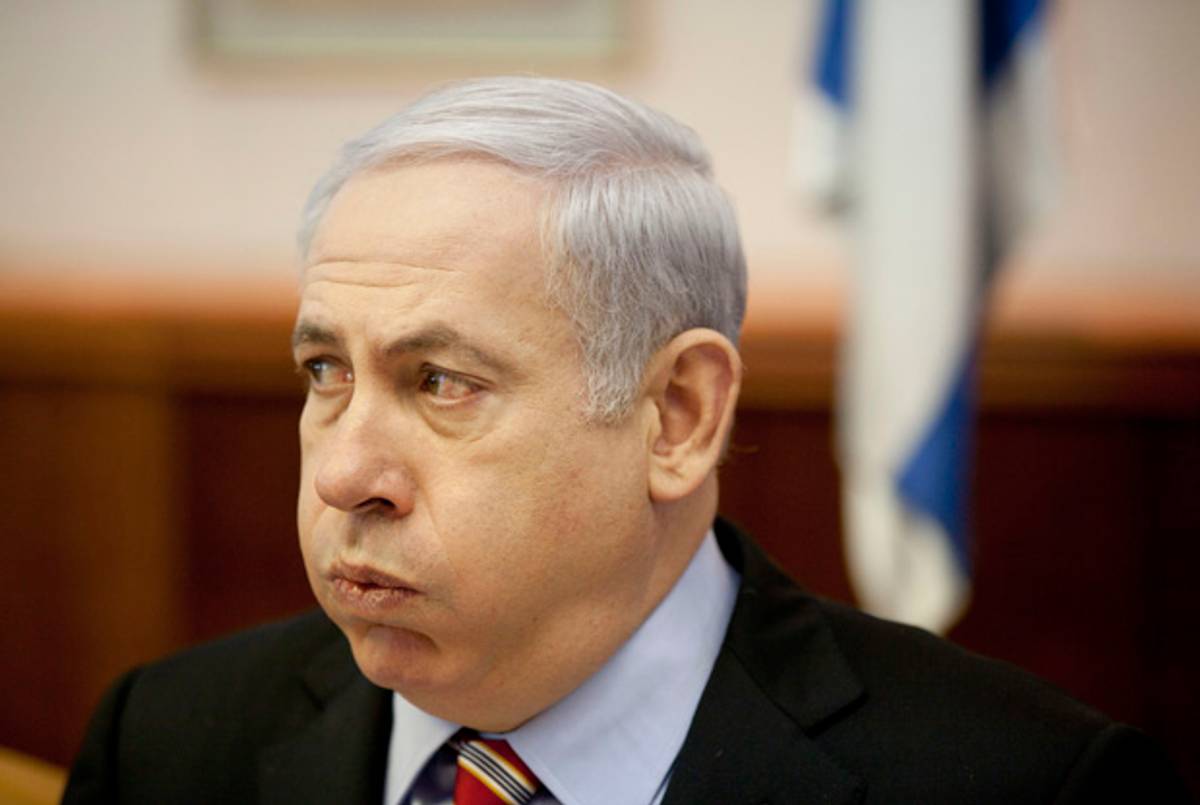Prime Minister Netanyahu earlier this week.(Uriel Sinai - Pool/Getty Images)