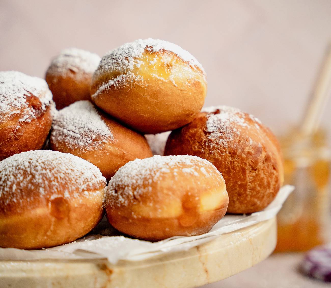 Sufganiyot (Israeli Jelly Doughnuts)