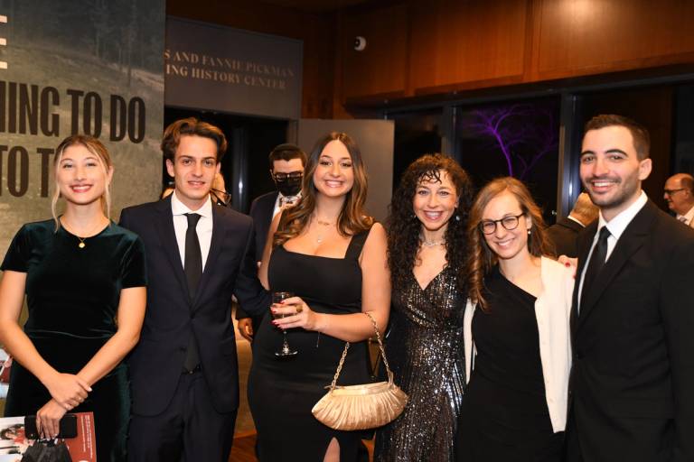 Participants from Greece and the United States at the 2021 National Sephardic Community Gala in New York City
