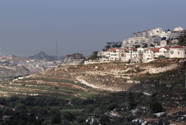 The Israeli West Bank settlement of Efrat is seen on September 1, 2014. (AHMAD GHARABLI/AFP/Getty Images)