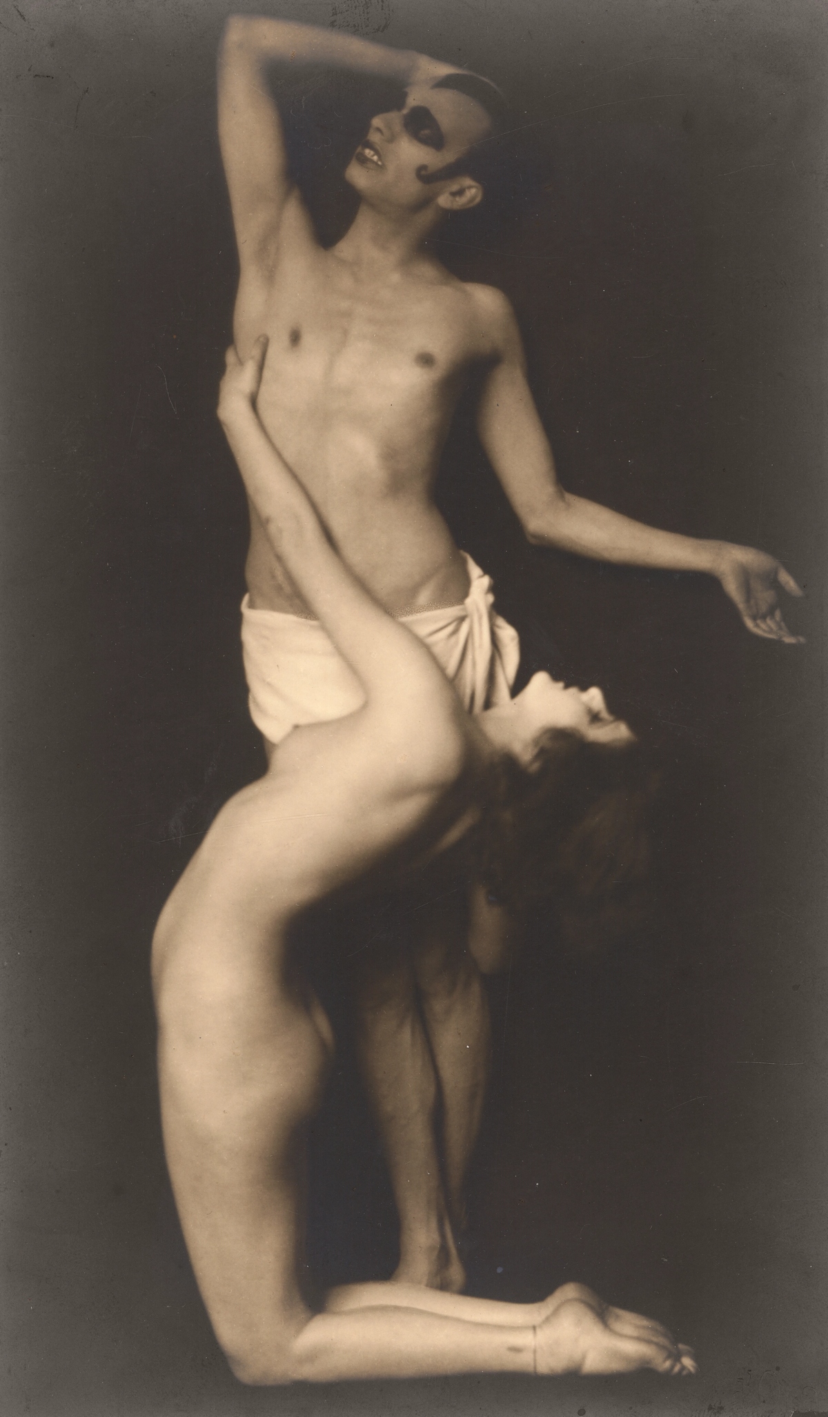 Dora Kallmus, ‘Dancers Anita Berber and Sebastian Droste in “Martyrs,”’ 1922