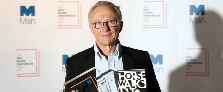 David Grossman poses for a photo after being announced the winner of the Man Booker International Prize 2017 for his book 'A Horse Walks into a Bar.'((Photo by Tim P. Whitby/Getty Images))