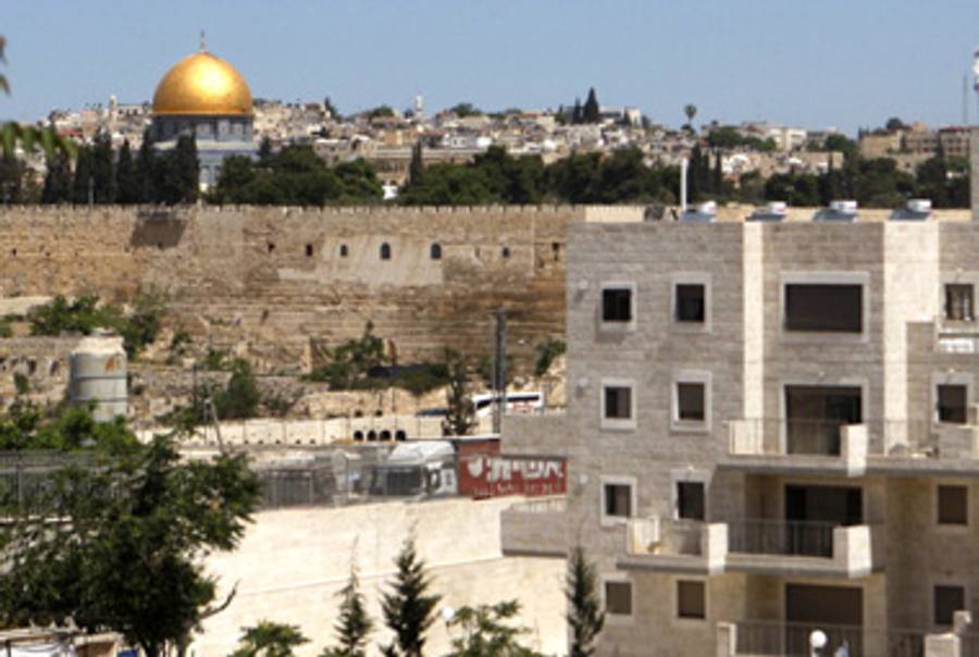 A new East Jerusalem settlement.(Ahmad Gharabli/AFP/Getty Images)