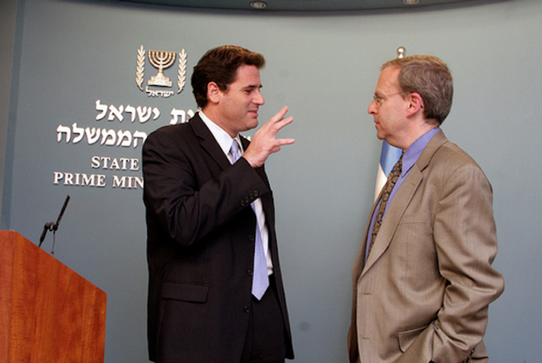 Ron Dermer With Jeremy Ben-Ami(Flickr)
