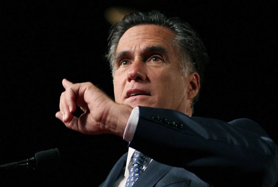 Mitt Romney last month.(Mark Wilson/Getty Images)