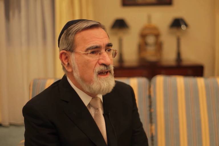 Former U.K. Chief Rabbi Lord Jonathan Sacks