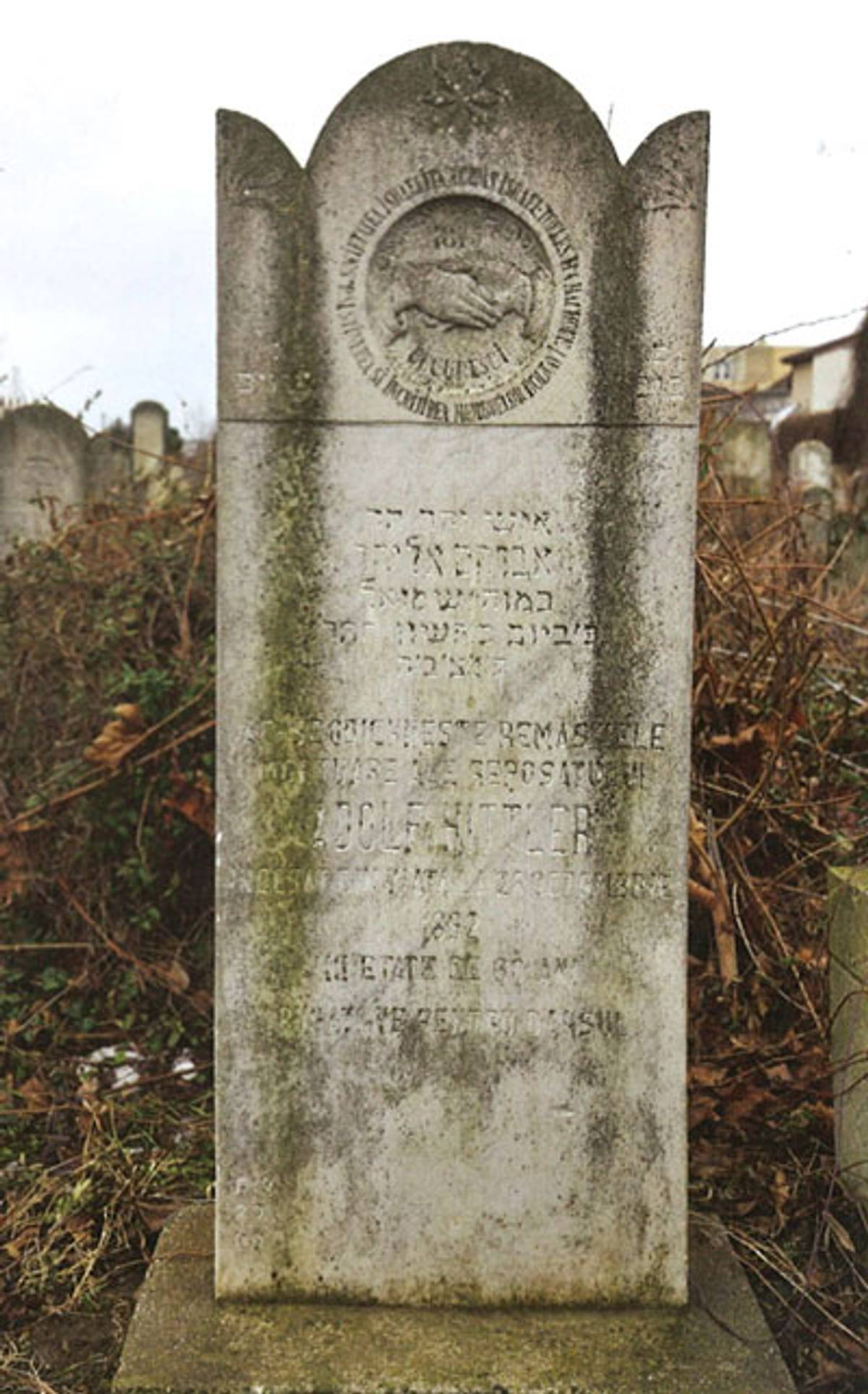 Adolph Hittler’s grave.