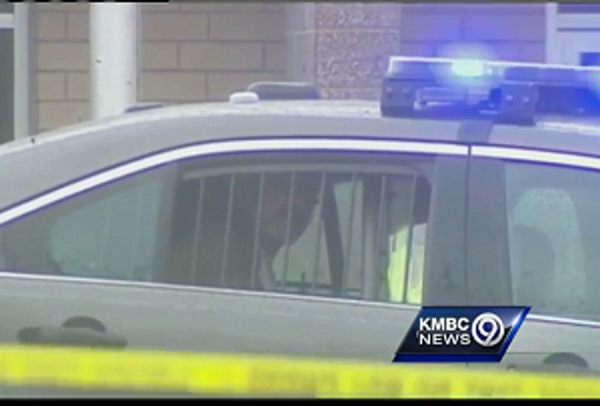 Kansas shooting suspect in police custody (YouTube)