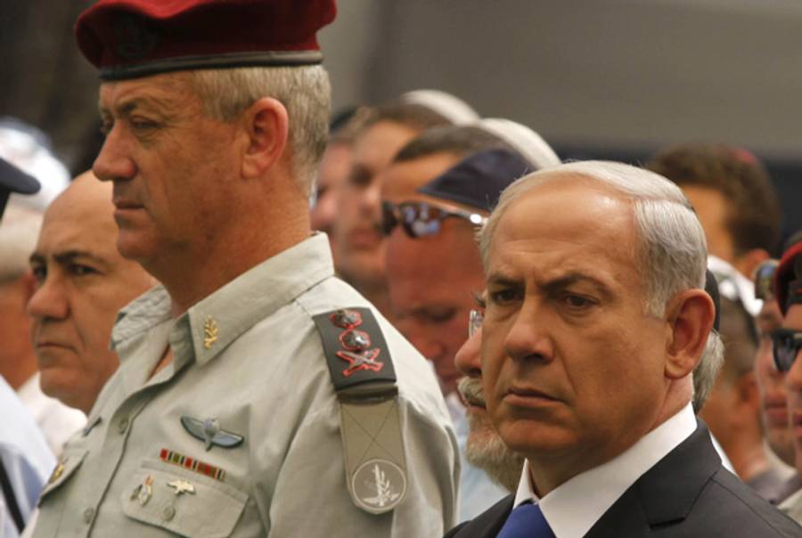 Prime Minister Netanyahu last month.(Lior Mizrahi/AFP/GettyImages)