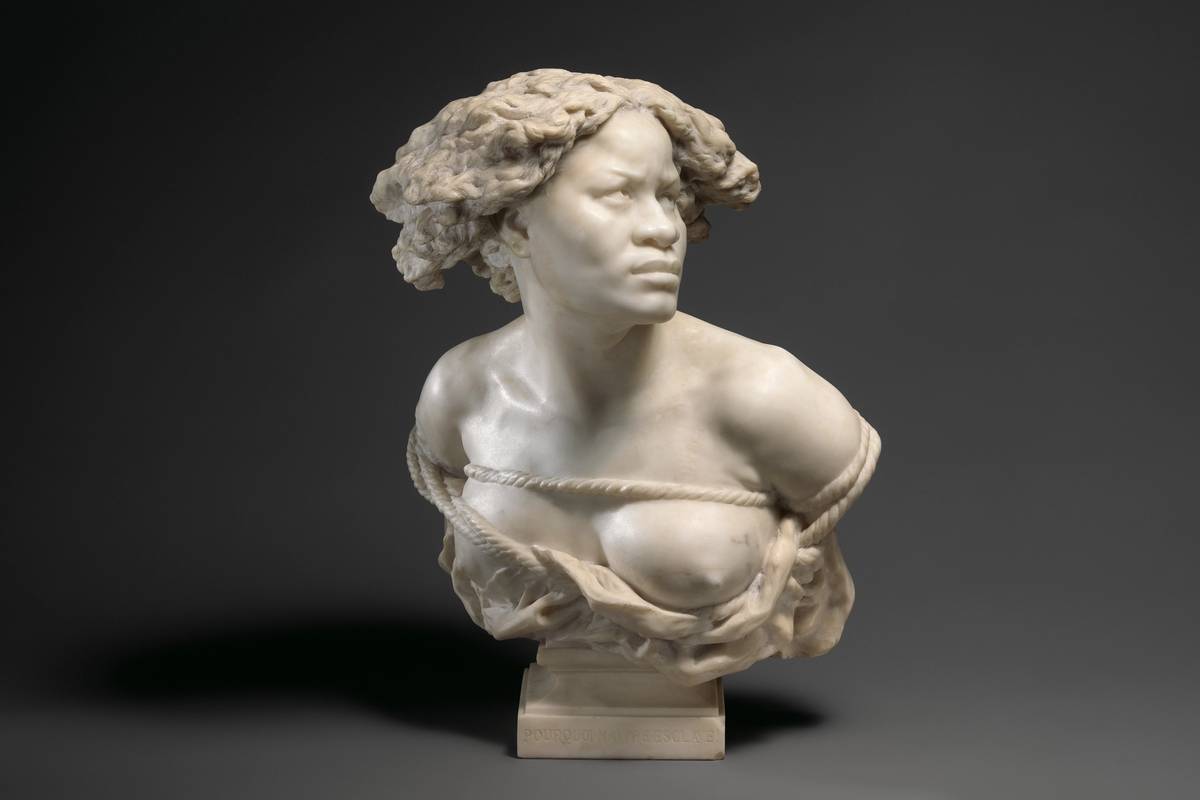 Jean-Baptiste Carpeaux, 'Why Born Enslaved!,' modeled 1868, carved 1873