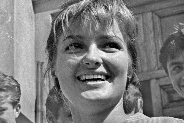 Soviet film director Larisa Efimovna Shepitko (1938-1979), Moscow, 1963.(Leonid Lazarev/Getty Images)