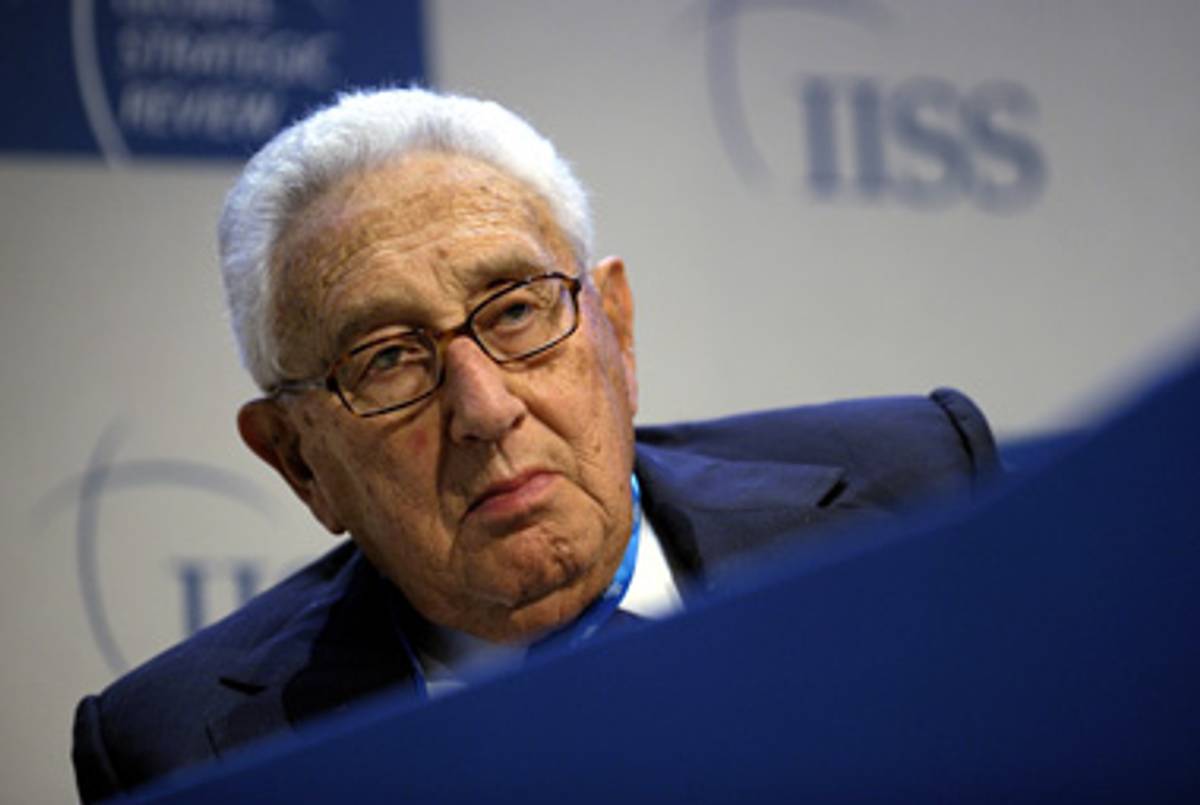 Former Secretary of State Henry Kissinger.(Fabrice Coffrini/AFP/Getty Images)