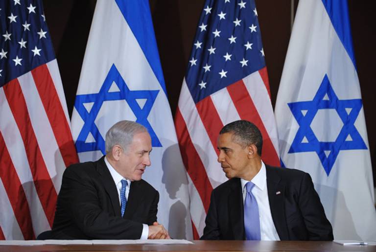 Prime Minister Netanyahu and President Obama last week.(Mandel Ngan/AFP/Getty Images)