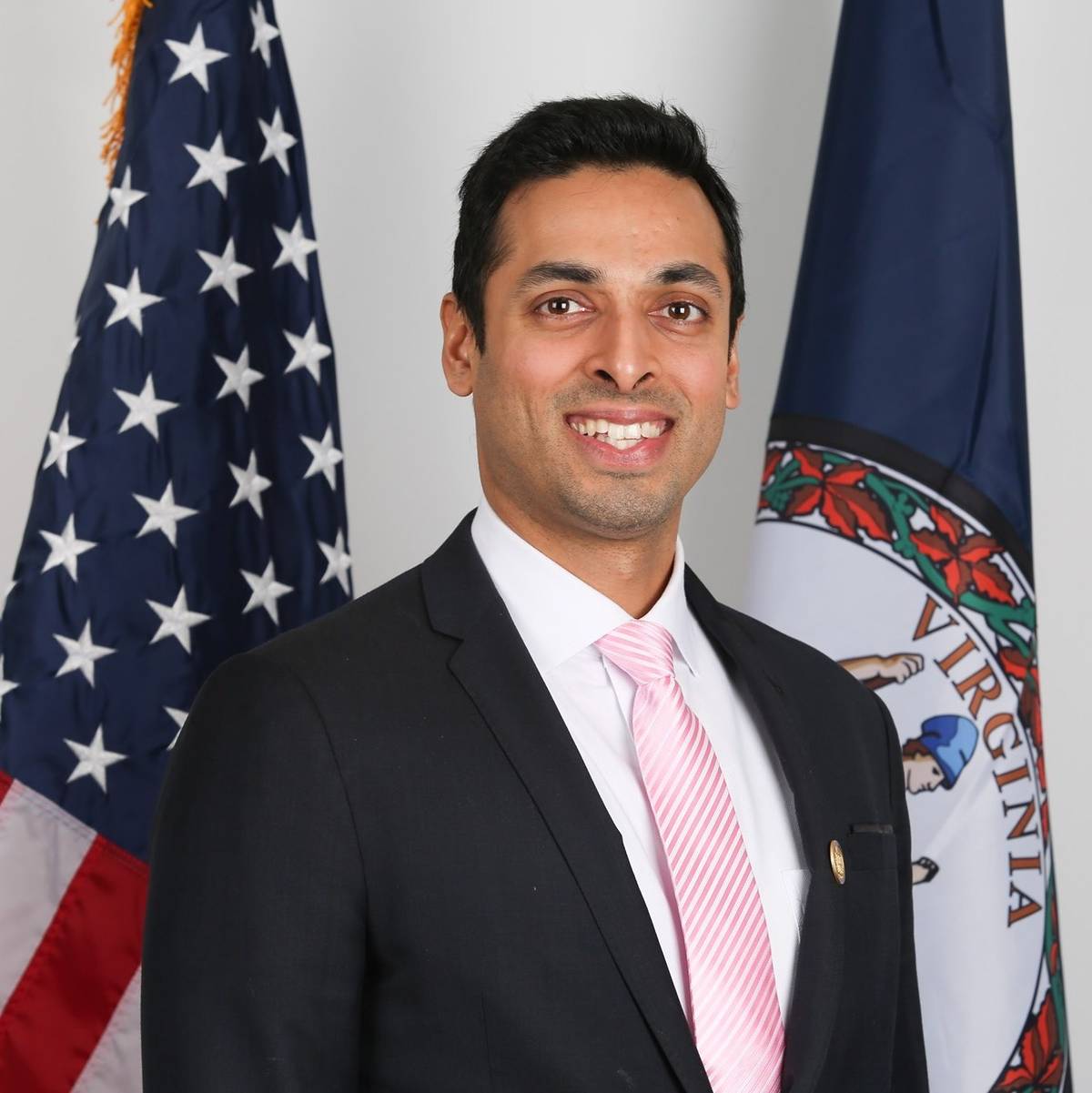 Suhas Subramanyam, the first Hindu American ever elected to the Virginia General Assembly 