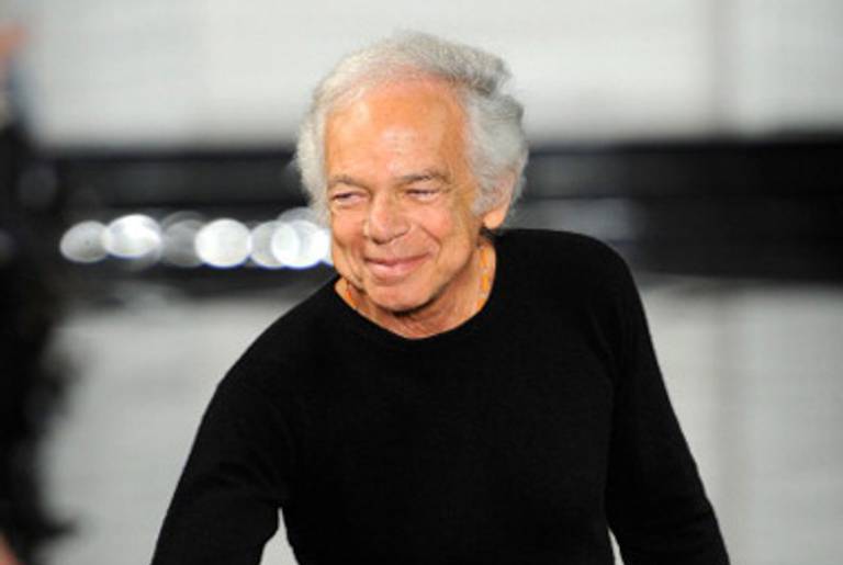 Ralph Lauren at Fashion Week last month.(Fernanda Calfat/Getty Images for IMG)