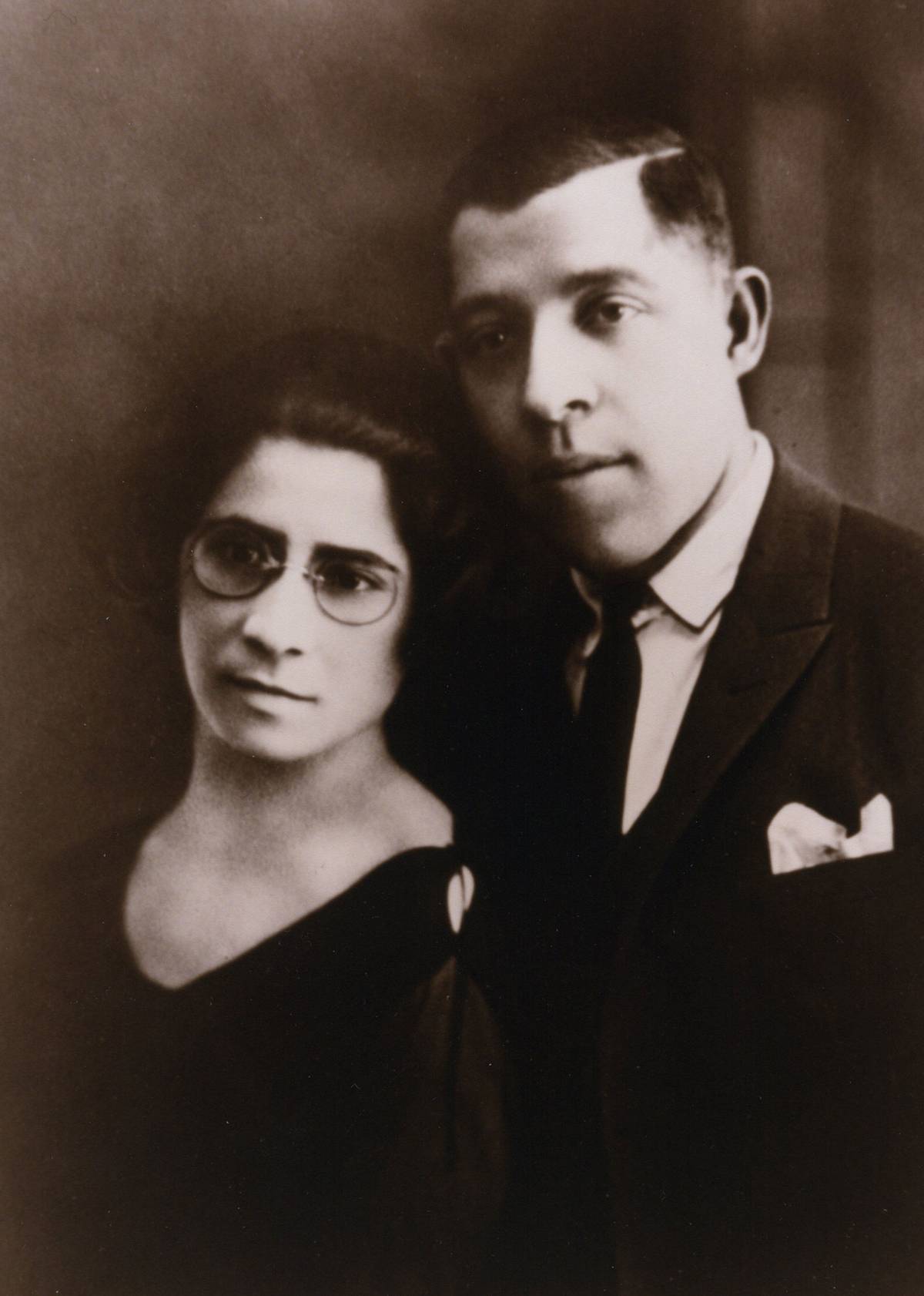 Aaron’s grandmother Ethel, with her new husband, Morris Fishman, about a year after she left Cuba for the United States