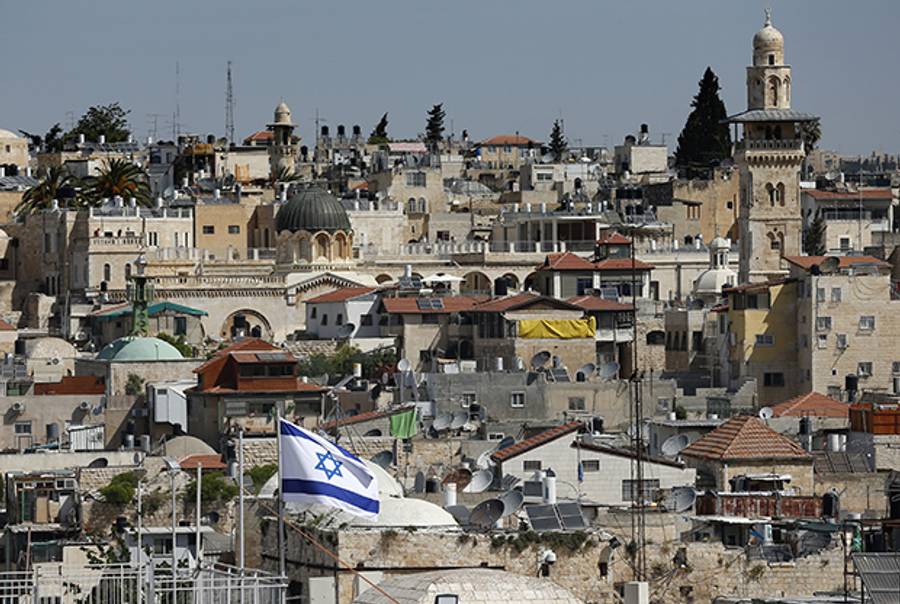 Jerusalem's Old City. (THOMAS COEX/AFP/Getty Images)
