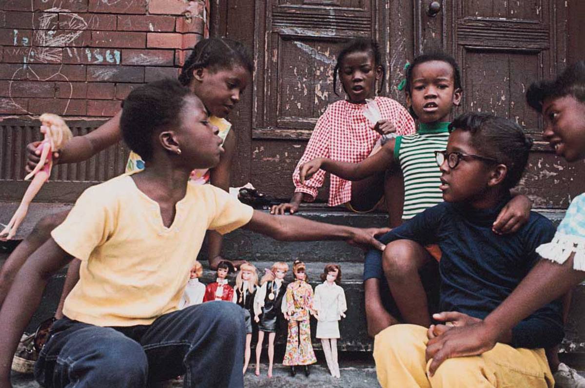 Camilo J. Vergara, 'Girls and Barbies, East Harlem,' 1970

