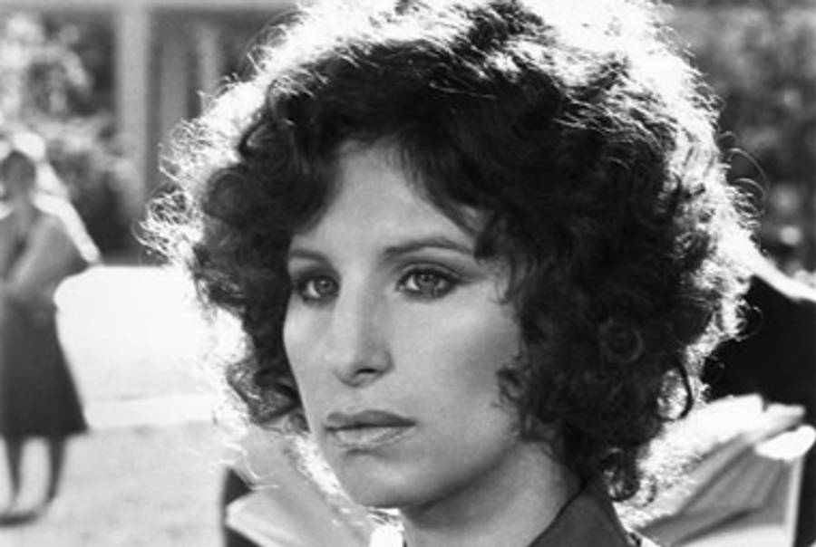 Barbra Streisand, about to cry, in The Way We Were.(IMDB)