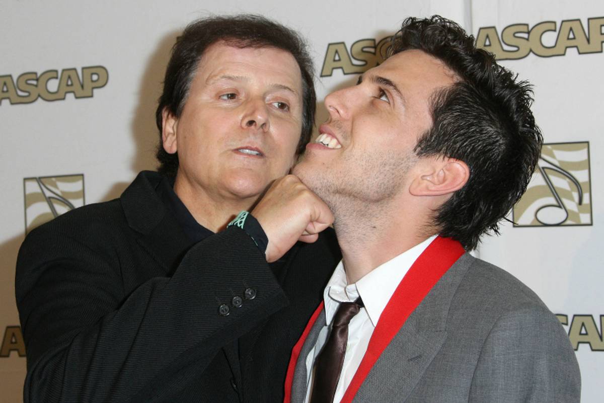 Trevor Rabin (L) Ryan Rabin at the ASCAP Film & Television Music Awards in Beverly Hills, California, June 28, 2012 (Frederick M. Brown/Getty Images)