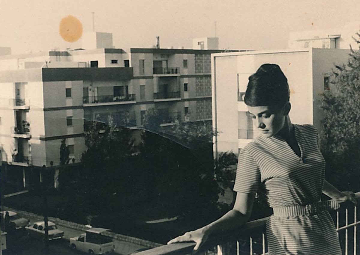 Janet in Israel, 1961.